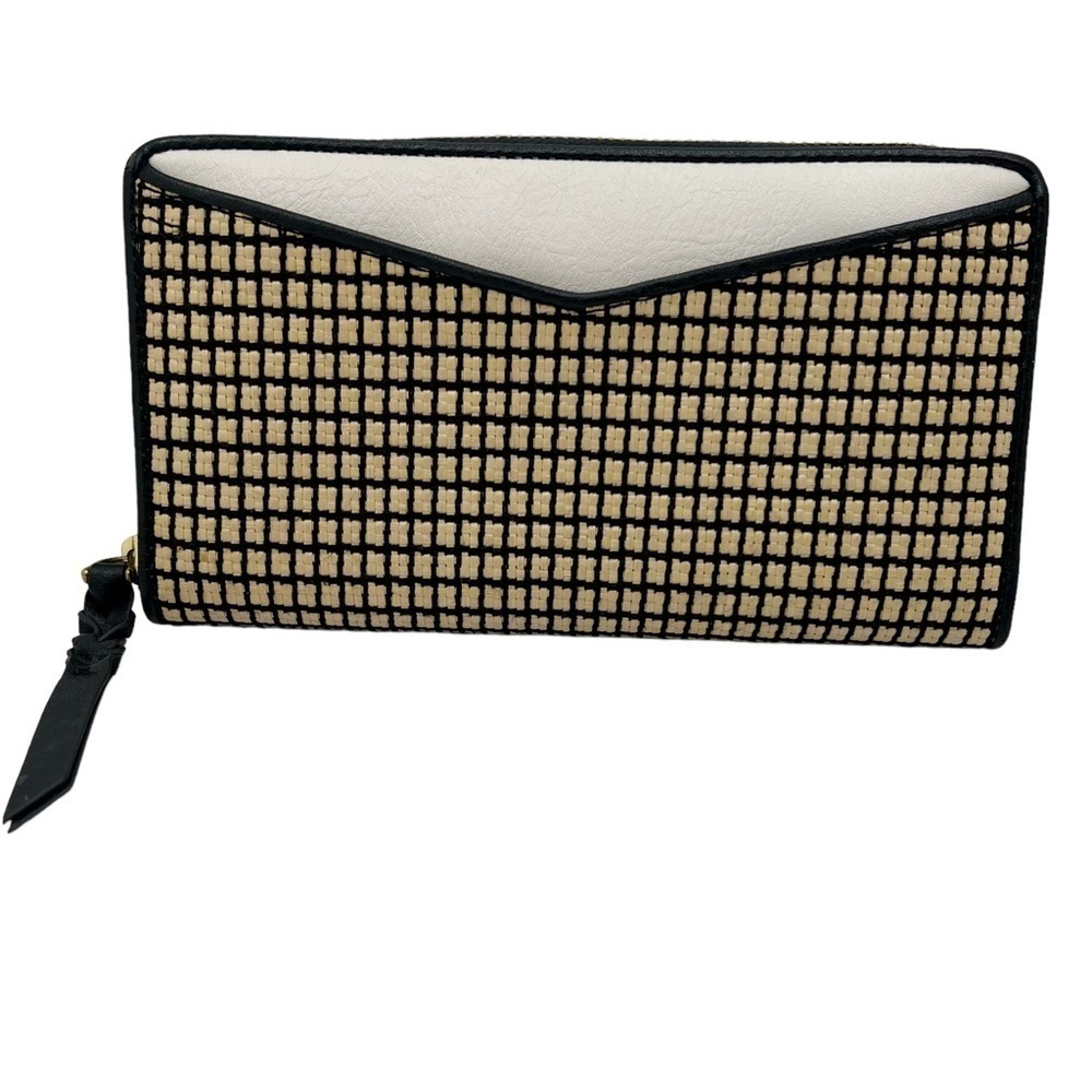 Fossil Caroline Neutral Multi Woven Wallet